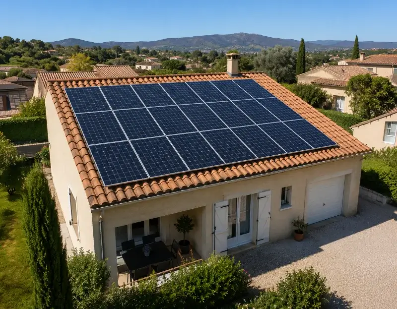 Prime à l'autoconsommation panneaux solaires Castelnou — aide financière de l'État